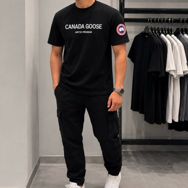 T-shirt Cannada goosse - Noir