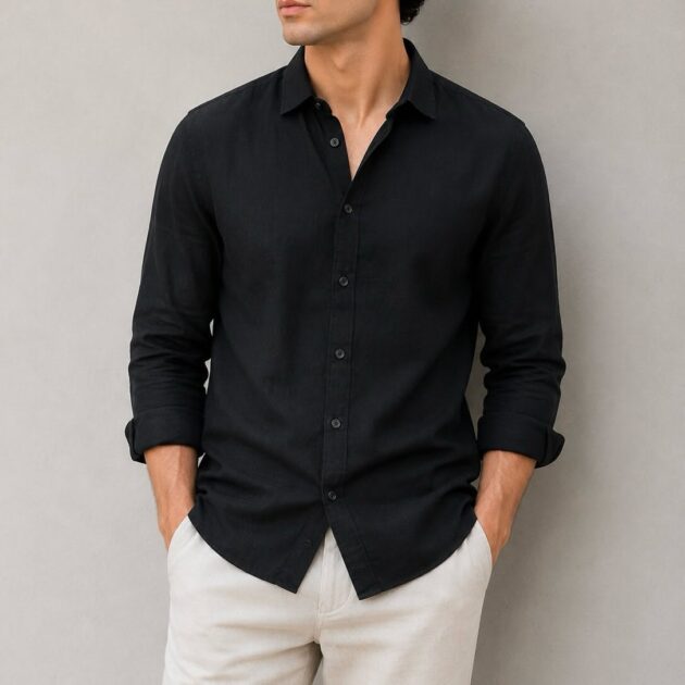 Chemise Lin – Top Qualité