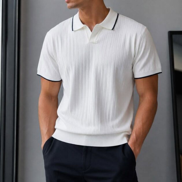 Polo Old Money blanc