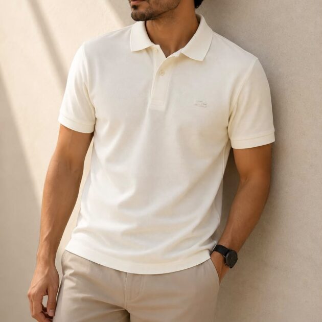 polo lacoste homme