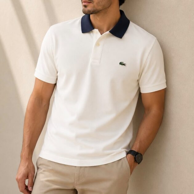 polo lacoste homme